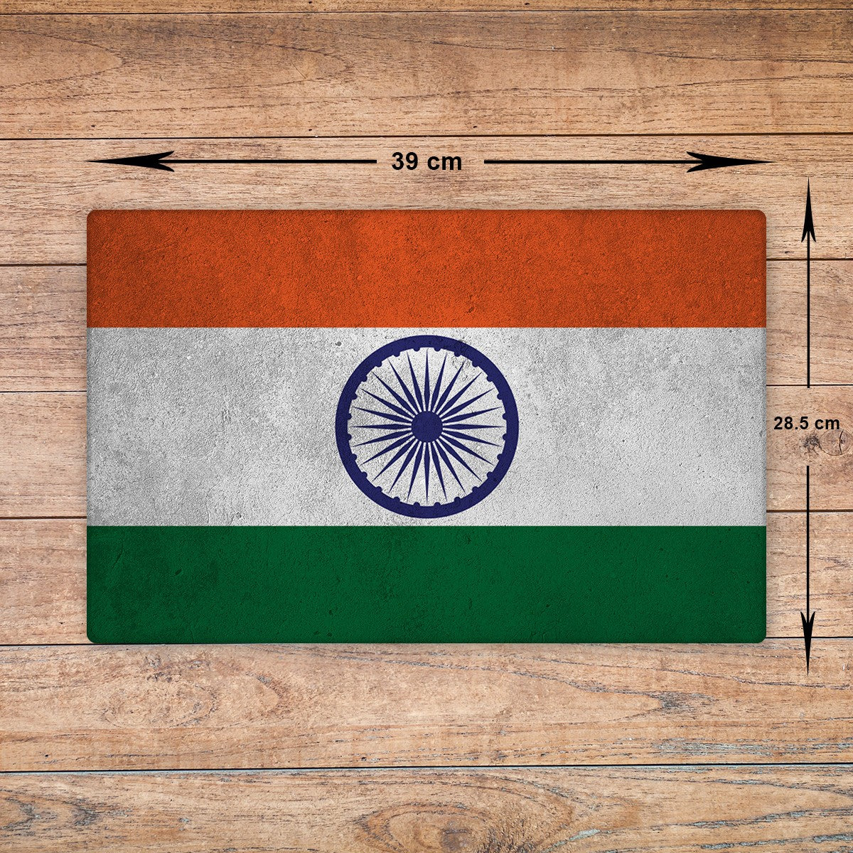 India Glass Chopping Board - Cutting Board Worktop Saver Indian Large A3 Size