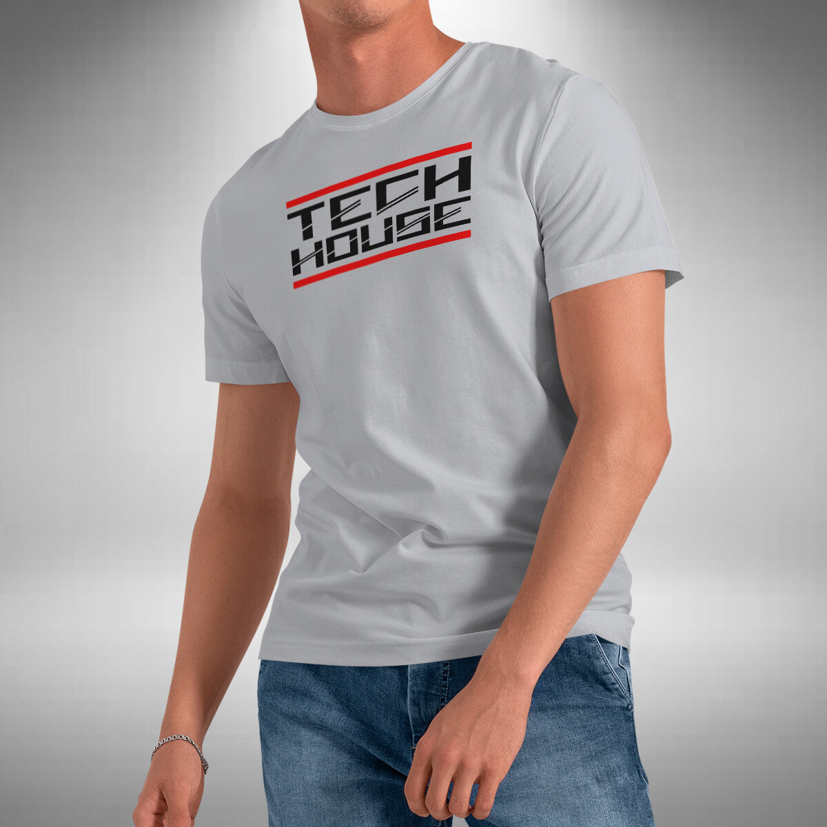 Tech House T-Shirt RUN DMC Inspired Clubbing Rave Festival DJ Small to 5XL