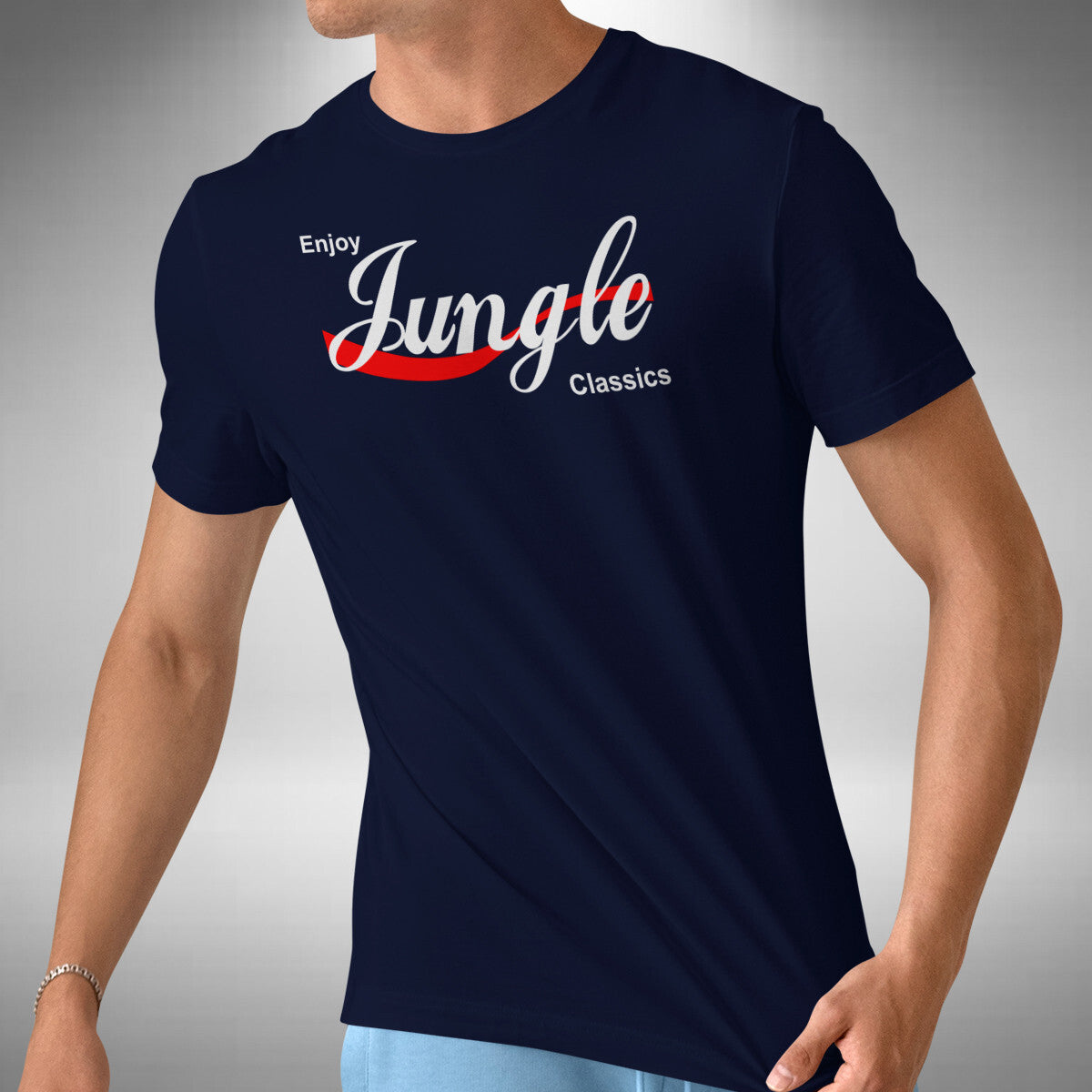 Enjoy Jungle T-Shirt Classics Drum & Bass Music Lover Loves Small to 5XL
