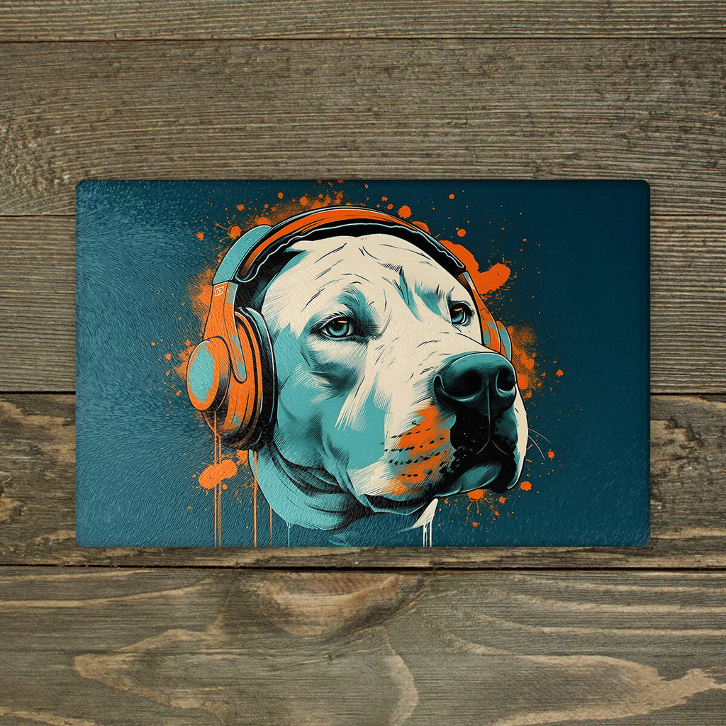 Bully Kutta Chopping Board Glass - Cutting Board Kitchen Worktop Saver Large A3