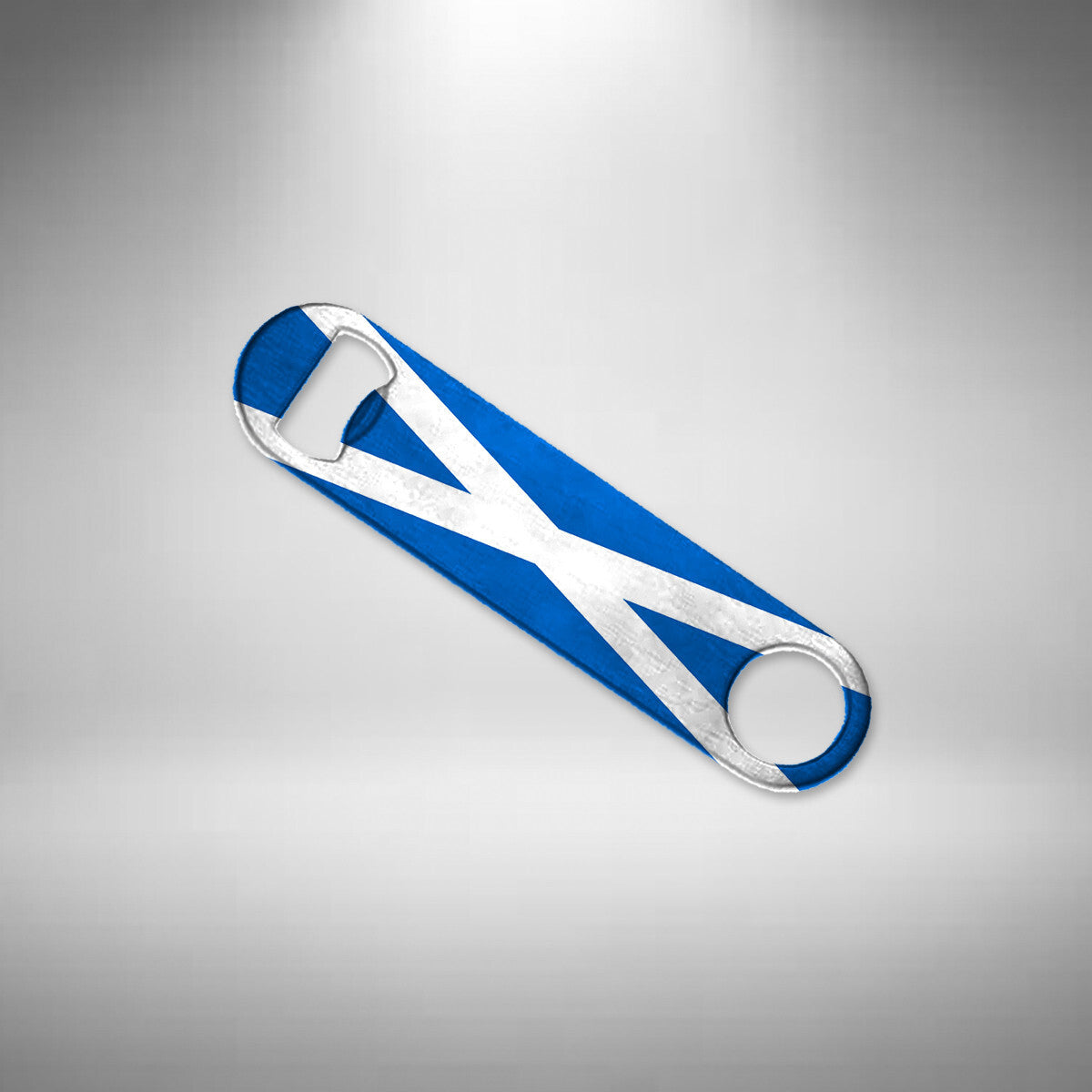 Scotland Flag Stainless Steel Bar Blade Bottle Opener Speed Double Sided Print