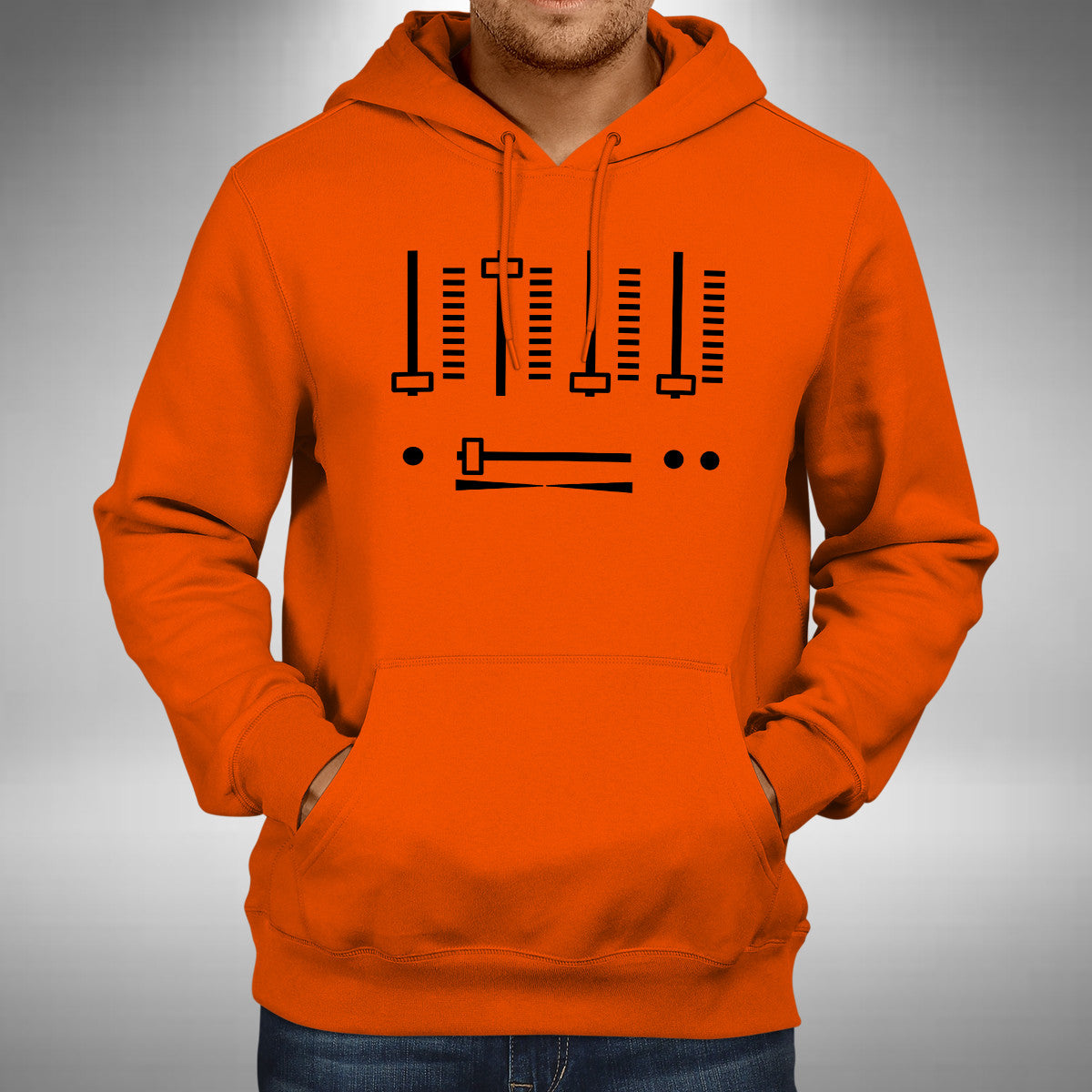 DJ Mixer Adult Hoodie - Dance Music House Techno DnB Jungle Rave Festival
