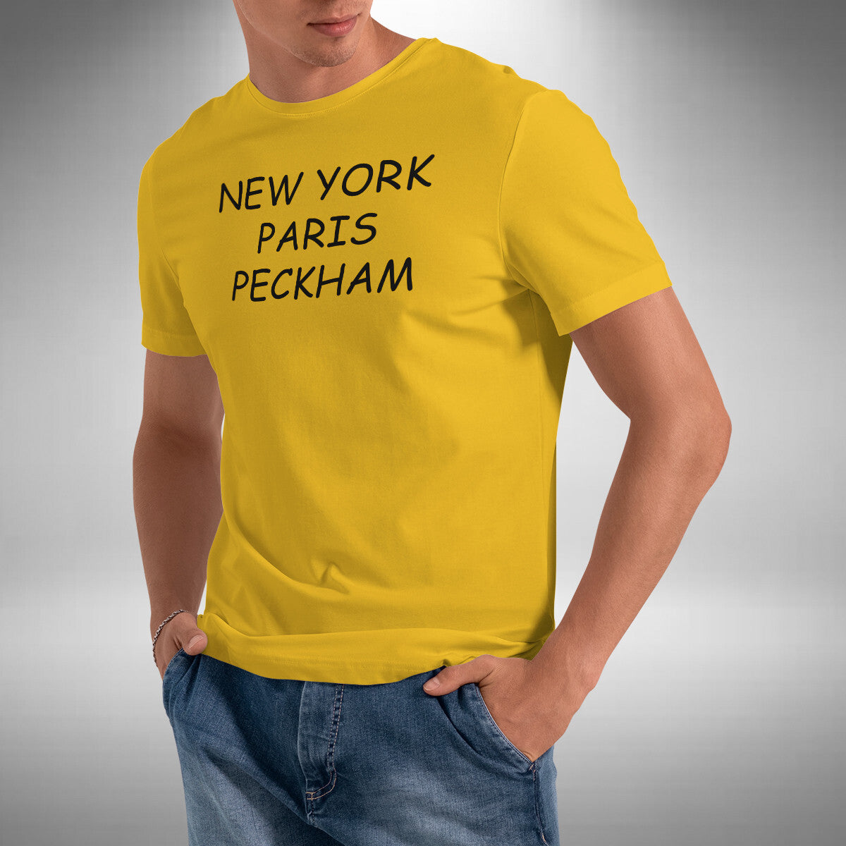 New York Paris T-Shirt - Funny Peckham Only Fools and Horses Inspired
