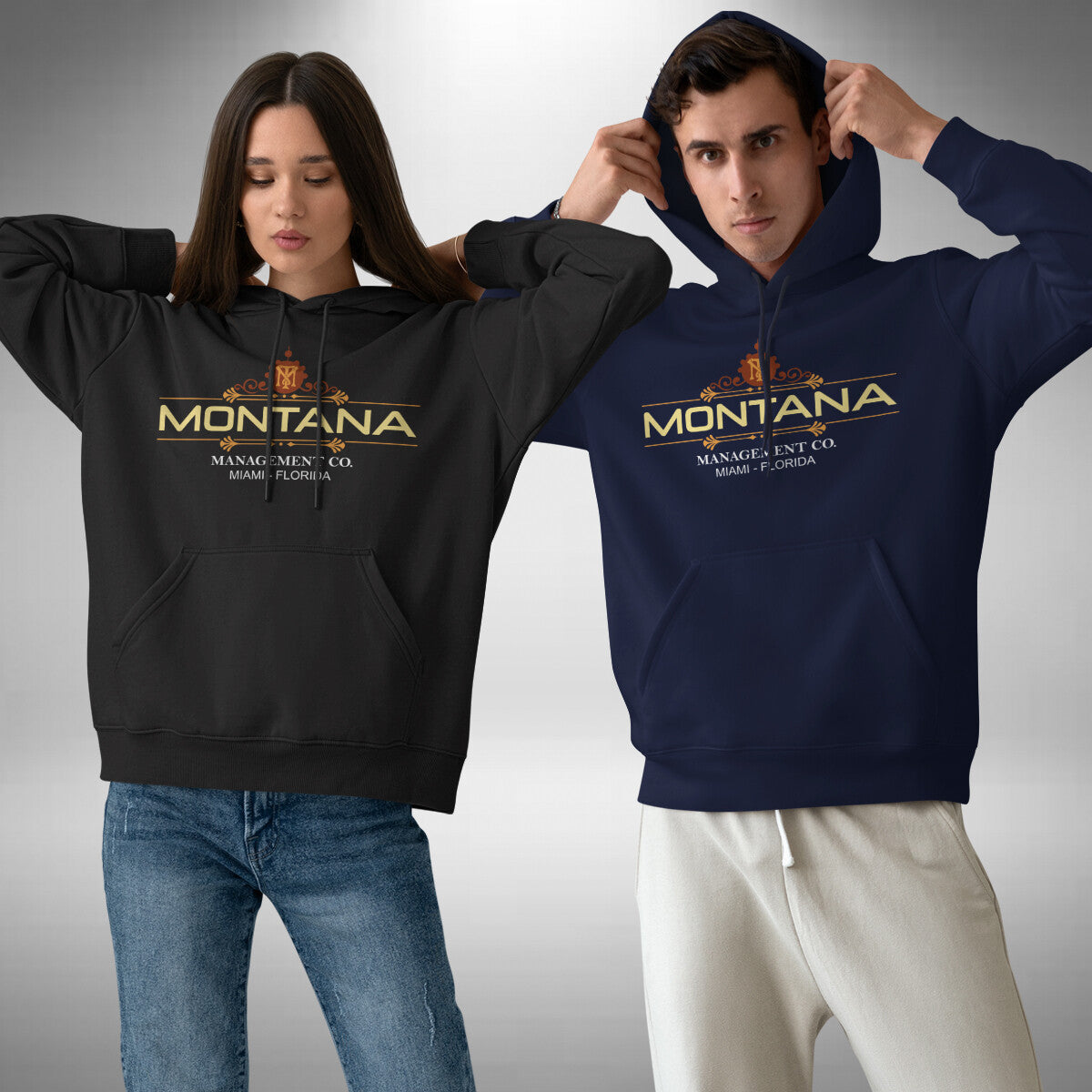 Montana Management Co Adult Hoodie Scareface Inspired Classic Movie Small to 3XL