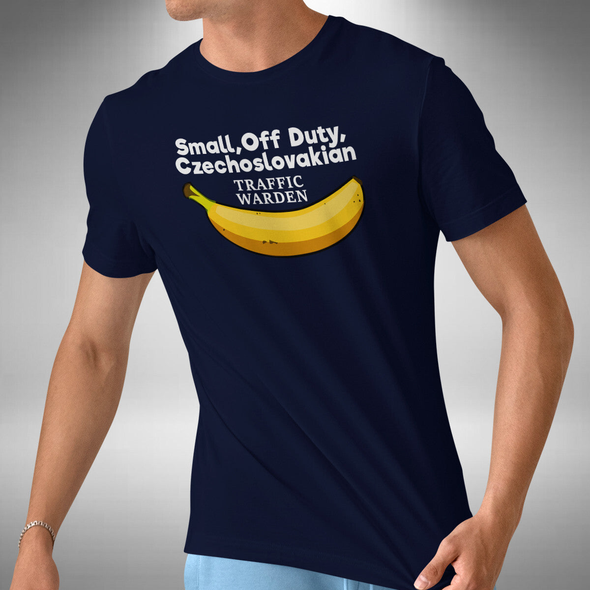 Small Off Duty Traffic Warden T-Shirt - Funny Red Dwarf Inspired