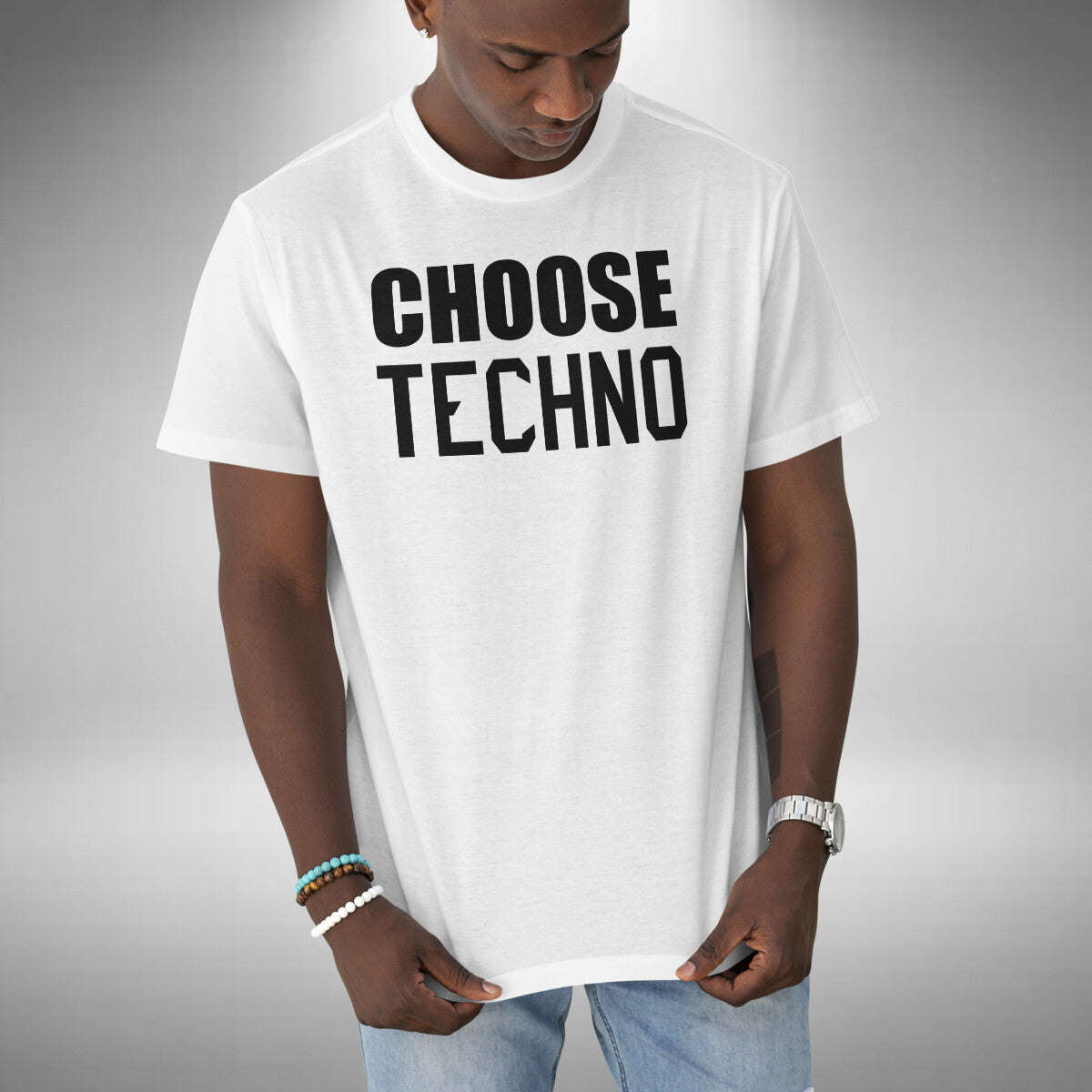 Choose Techno T-Shirt - Funny Electronic Dance Music EDM