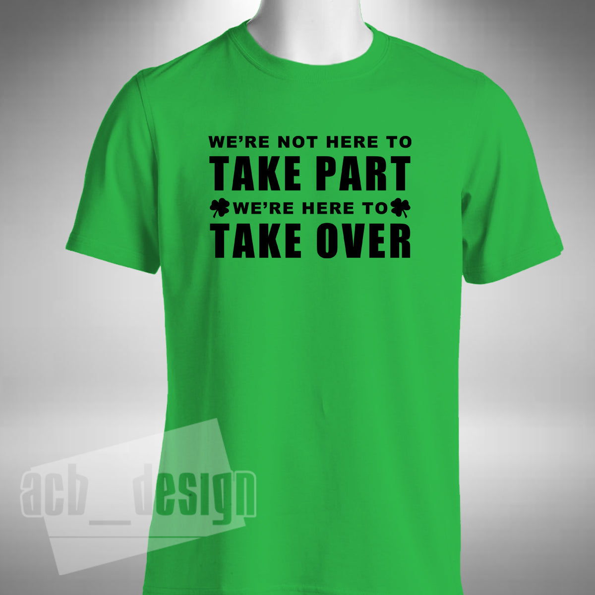 Take Part Take Over T-Shirt Conor McGregor MMA UFC World Champion Small to 5XL