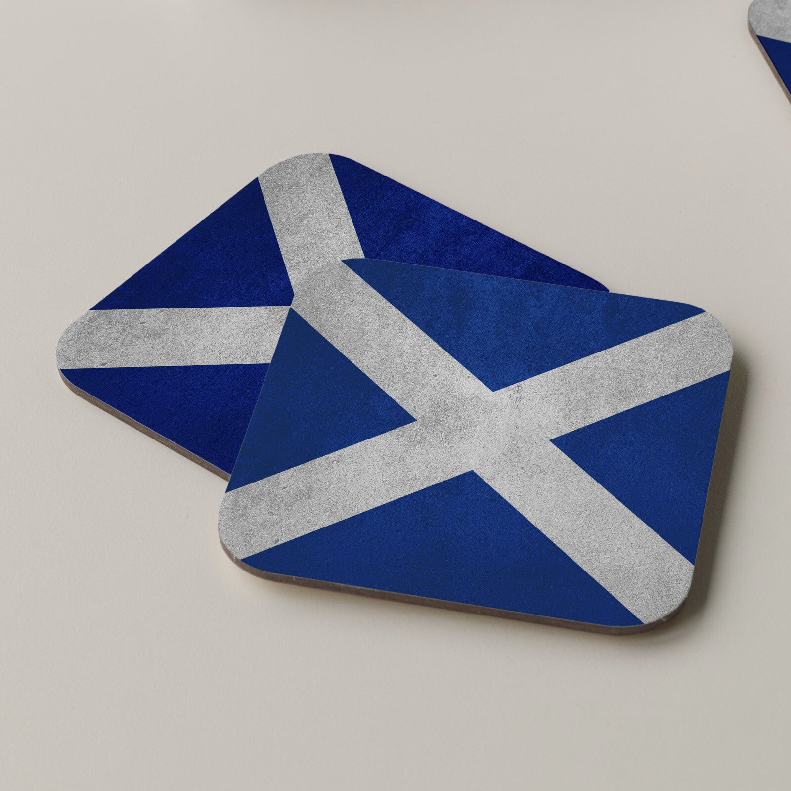 Scotland Flag Coaster Drinks Mats Tea Coffee Coasters Xmas Gift