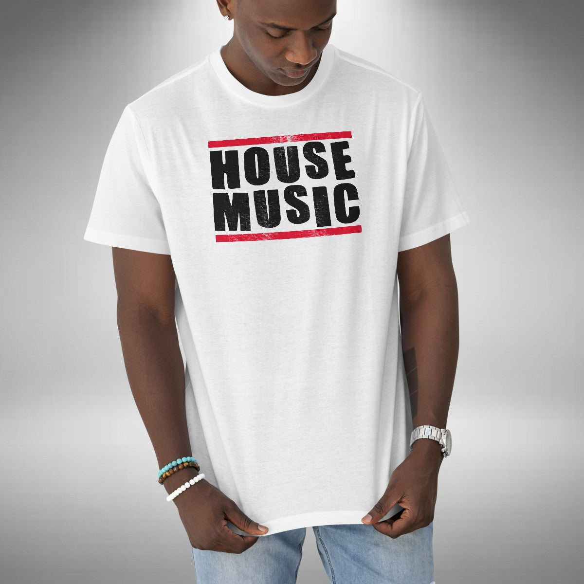 House Music T-Shirt Classics RUN DMC Inspired Music Lover Loves Small to 5XL