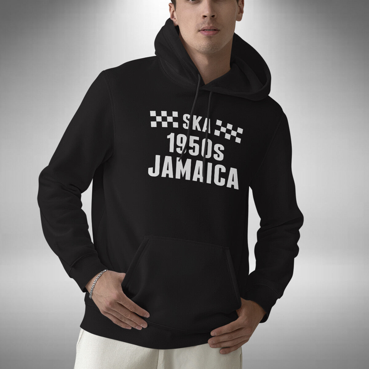 SKA 1950s Jamacia Adult Hoodie - SKA Cultural Origins Rocksteady Reggae
