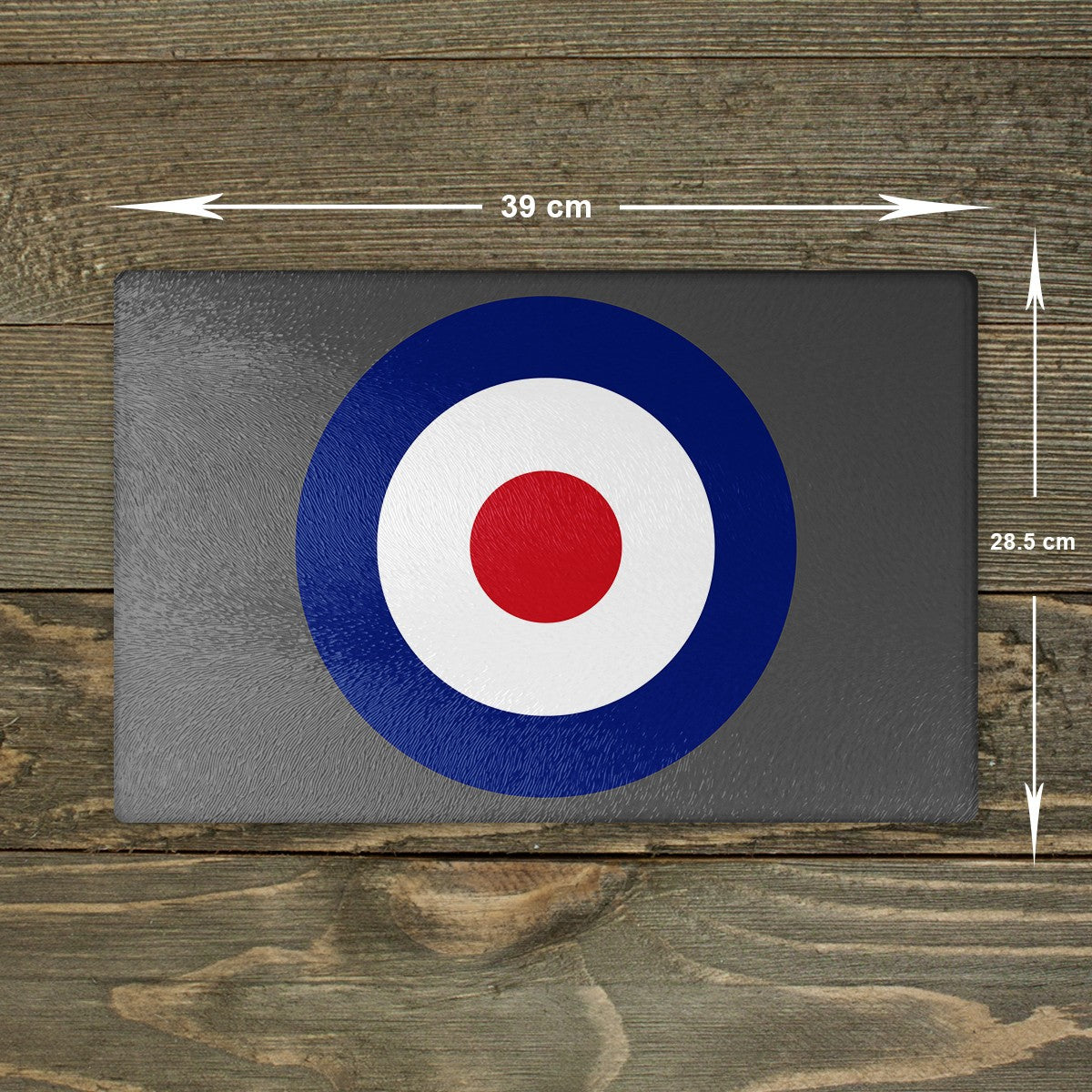 MOD Chopping Board Glass Cutting Board Worktop Saver Ska Scooter A3 Size