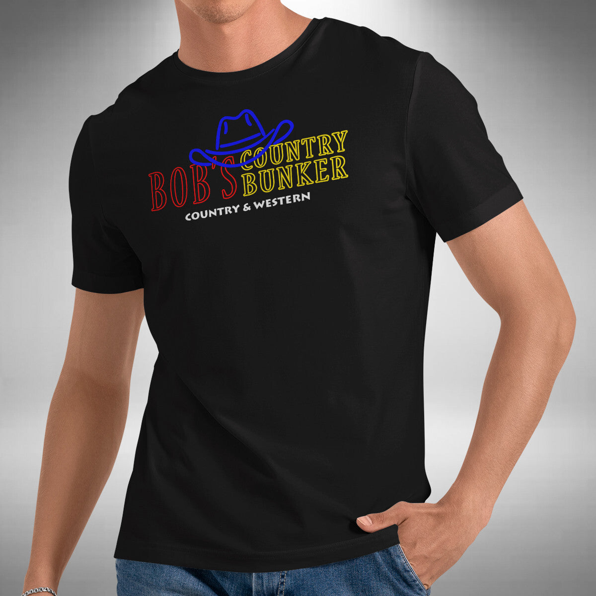 Bob's Country Bunker T-Shirt The Blues Brothers Inspierd Small - 5XL