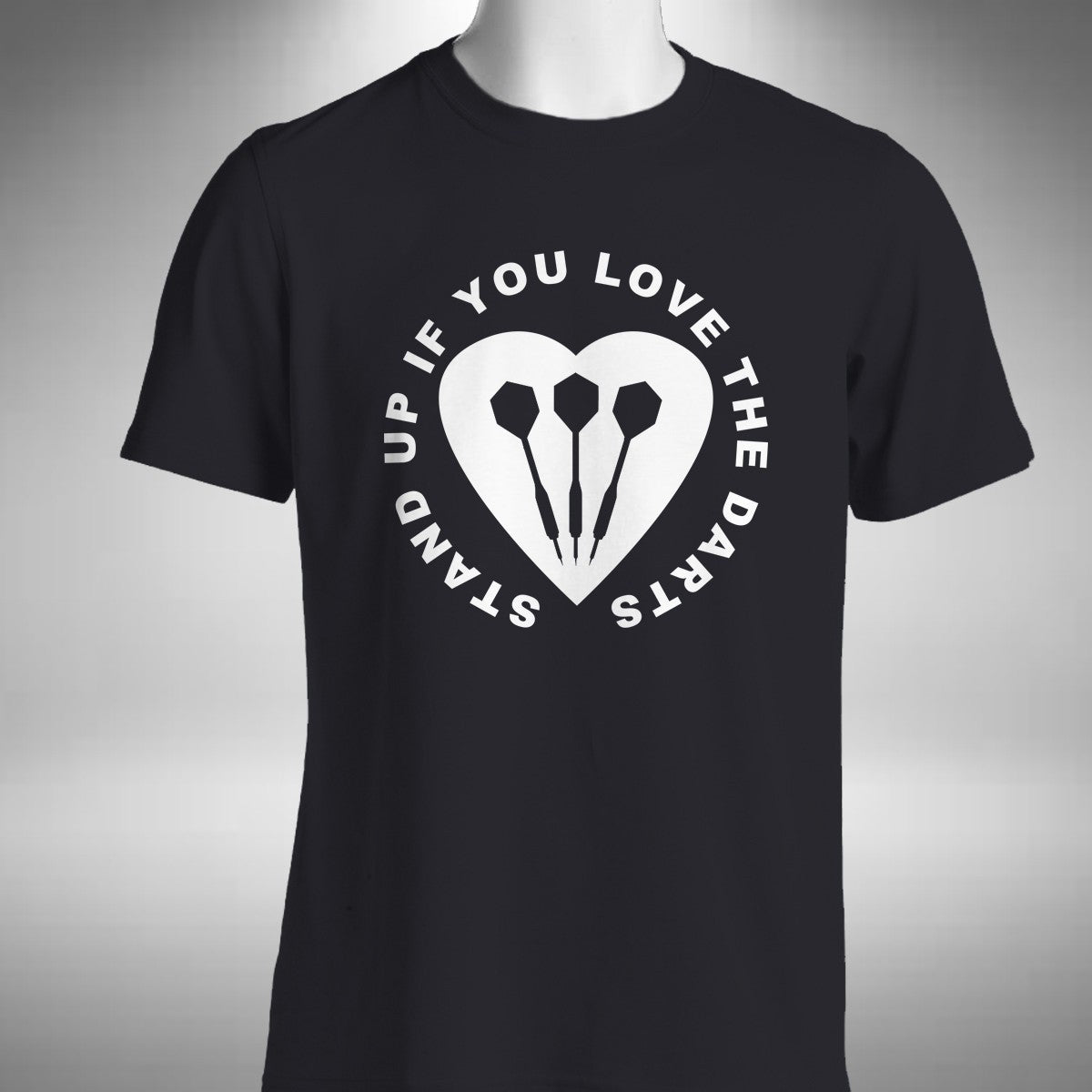 Stand Up If You love The Darts T-Shirt Taylor Van Gerwen Anderson Small to 5XL