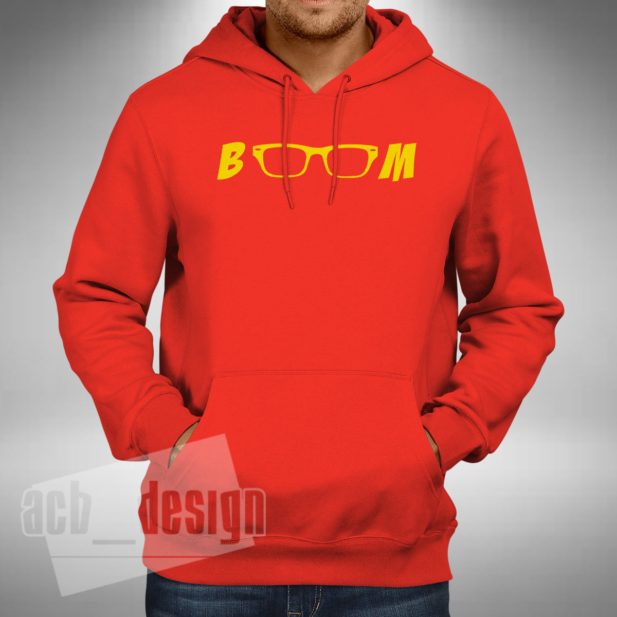 Jurgen Klopp BOOM Adult Hoodie Liverpool Funny Glasses German Normal One