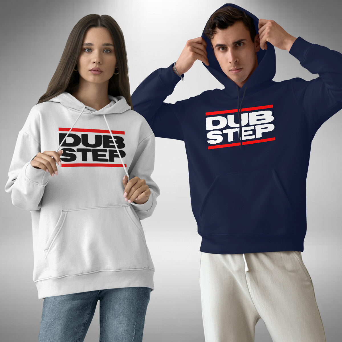 Dubstep Adult Hoodie - UK Garage 2 Step Dub Grime Electronic Dance