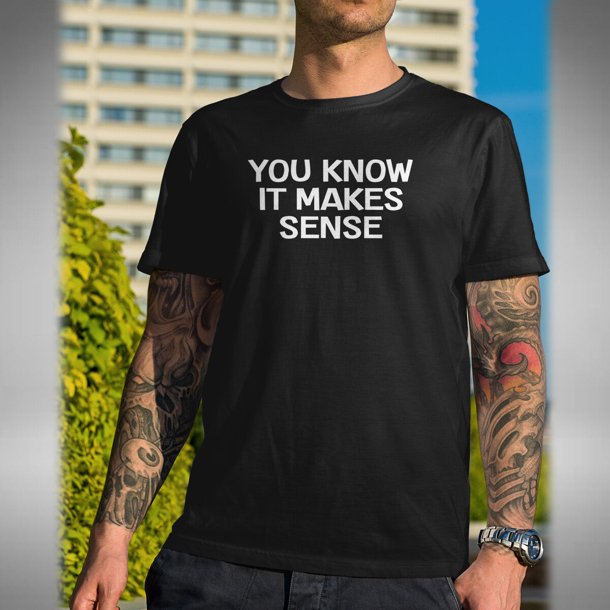 You Know It Makes Sense T-Shirt - Only Fools Inspired Trotters