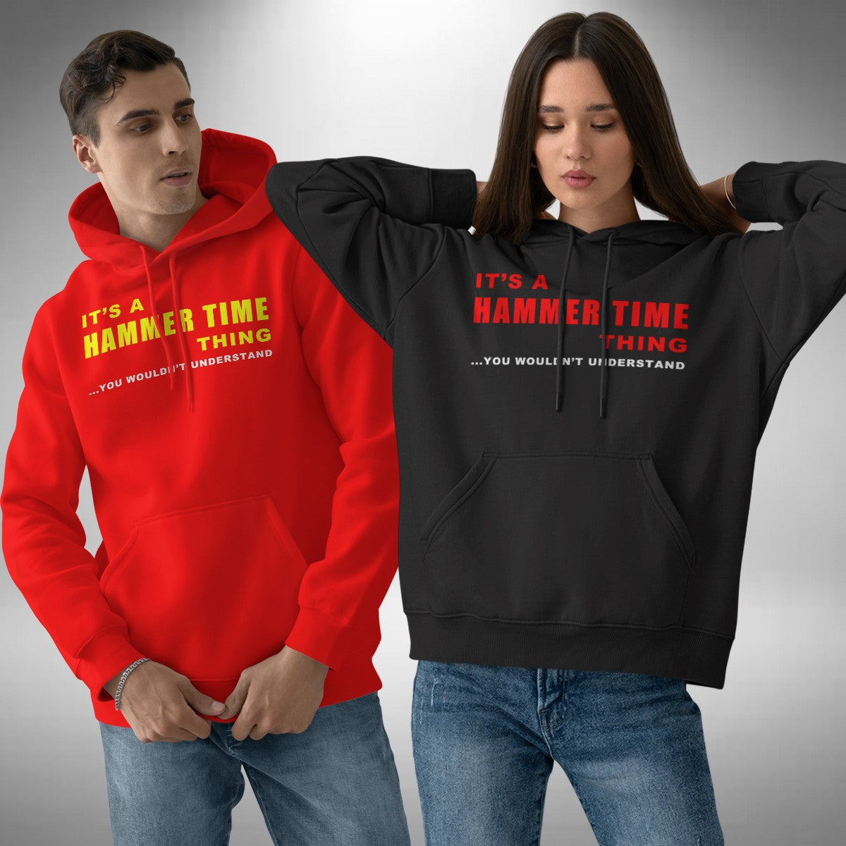 Hammer Time Adult Hoodie Lewis Hamilton F1 Formula 1 Number 44 5 X World Champ