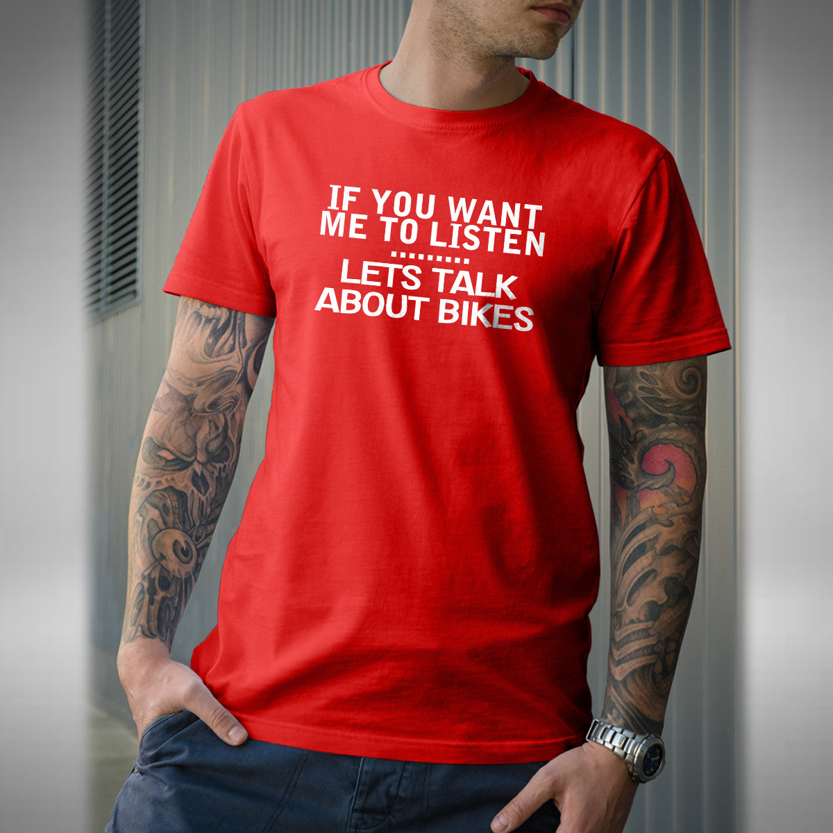 Lets Talk About Bikes T-Shirt Superbike Motorbike Bikes Road Bike Small to 5XL