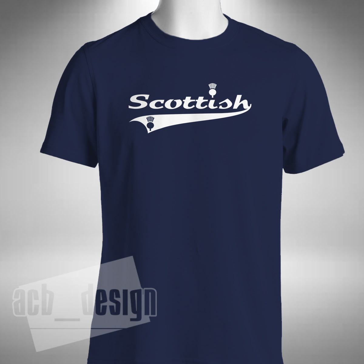 Scottish Mens T-Shirt Football UK Great Britain Euro World Cup Patriotic