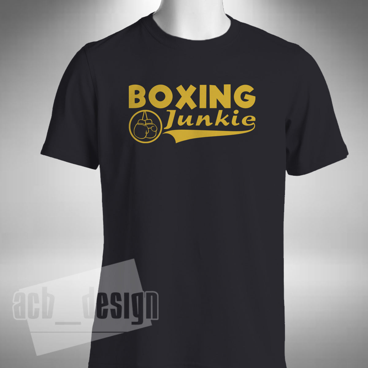 Boxing Junkie Men's T-Shirt Boxer Mayweather Golovkin Brook Fury Hatton