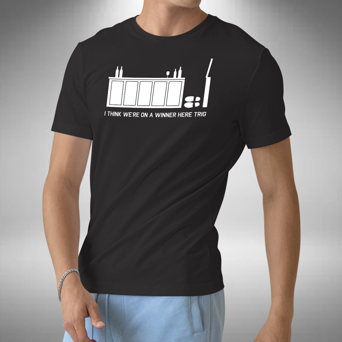 Winner Here Trigger T-Shirt - Only Fools and Horses Inspired