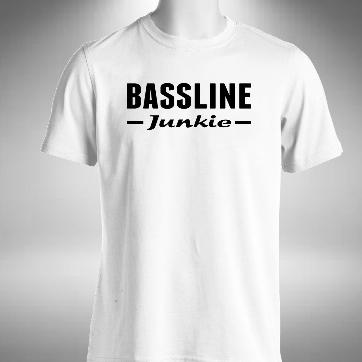Bassline Junkie T-shirt - Music House DJ Producer Dubstep