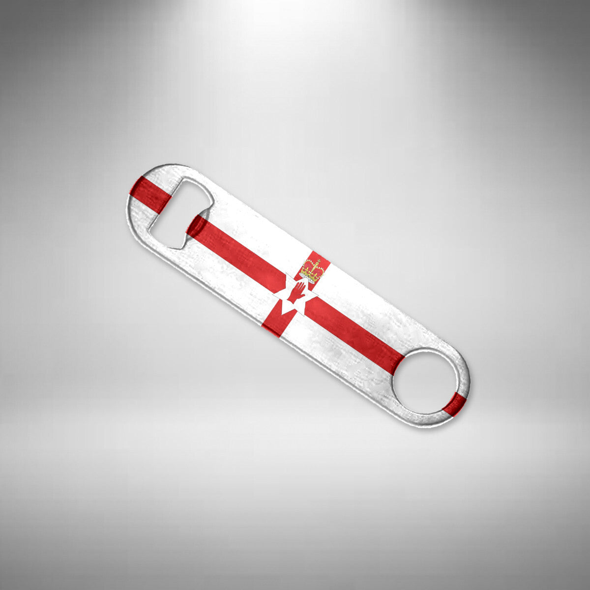 Northern Ireland Flag Bottle Opener Stainless Steel Bar Blade Double Sided Print