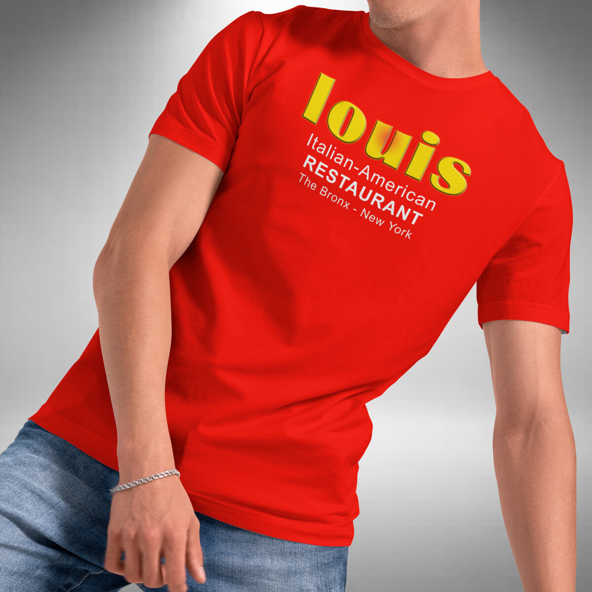 Louis T-Shirt Goodfellas Inspired Classc 80s Mafia Movie Small to 5XL