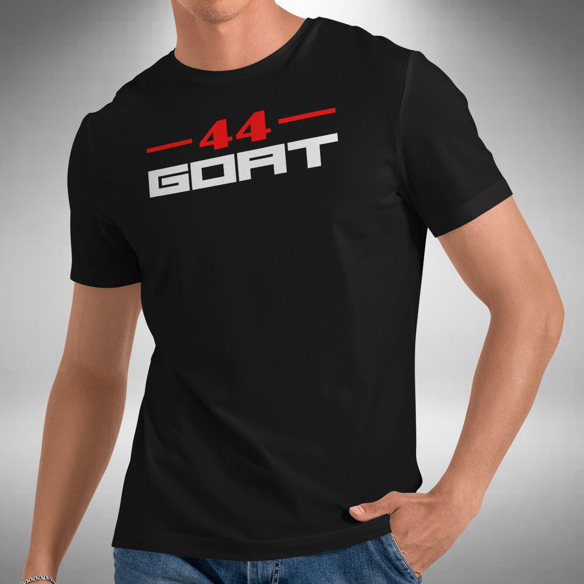 Lewis Hamilton Goat Men's T-Shirt Number 44  Formula 1 F1 Small to 5XL
