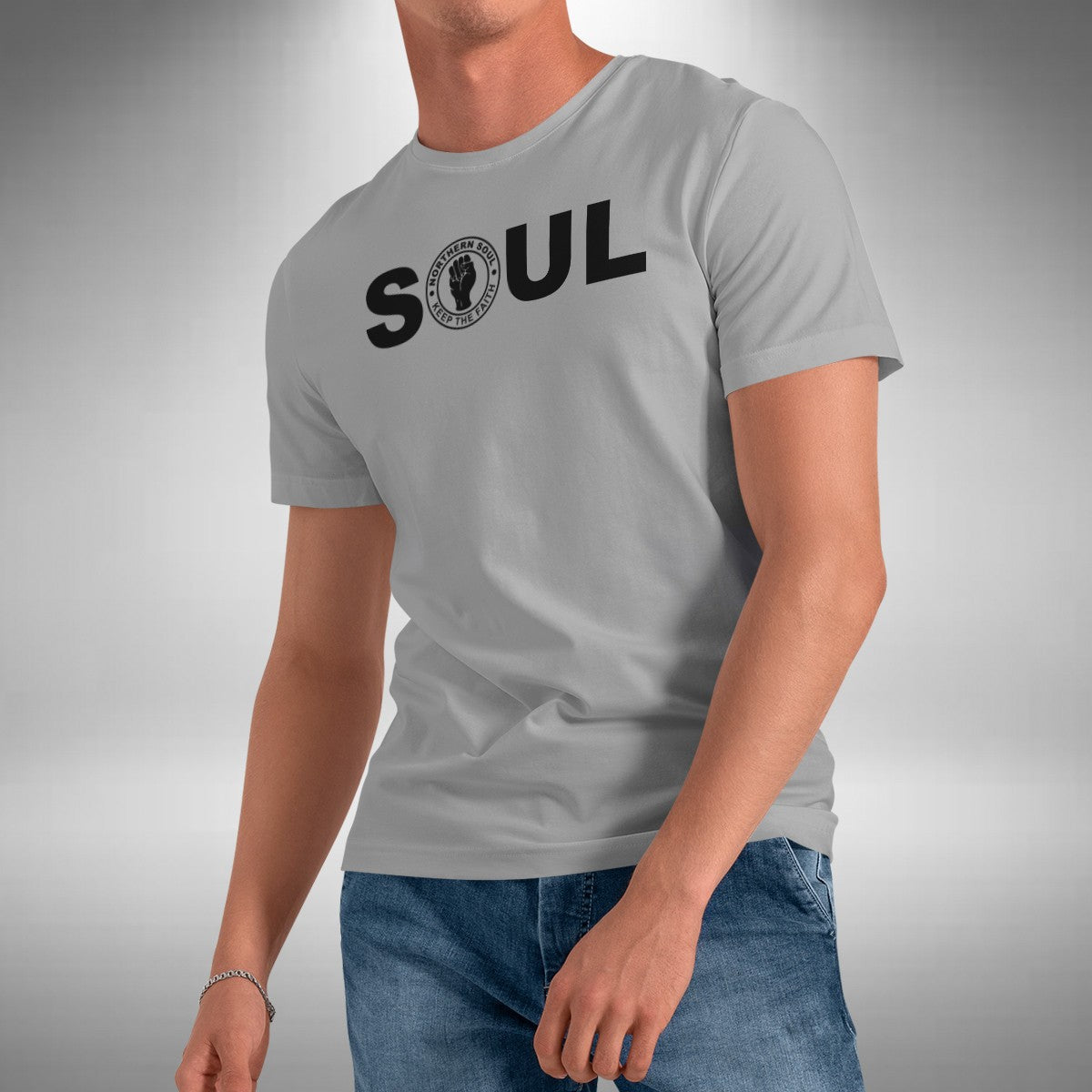 Northern Soul Mens T-Shirt Keep The Faith R&B Soul Jazz Funk Disco Small to 5XL