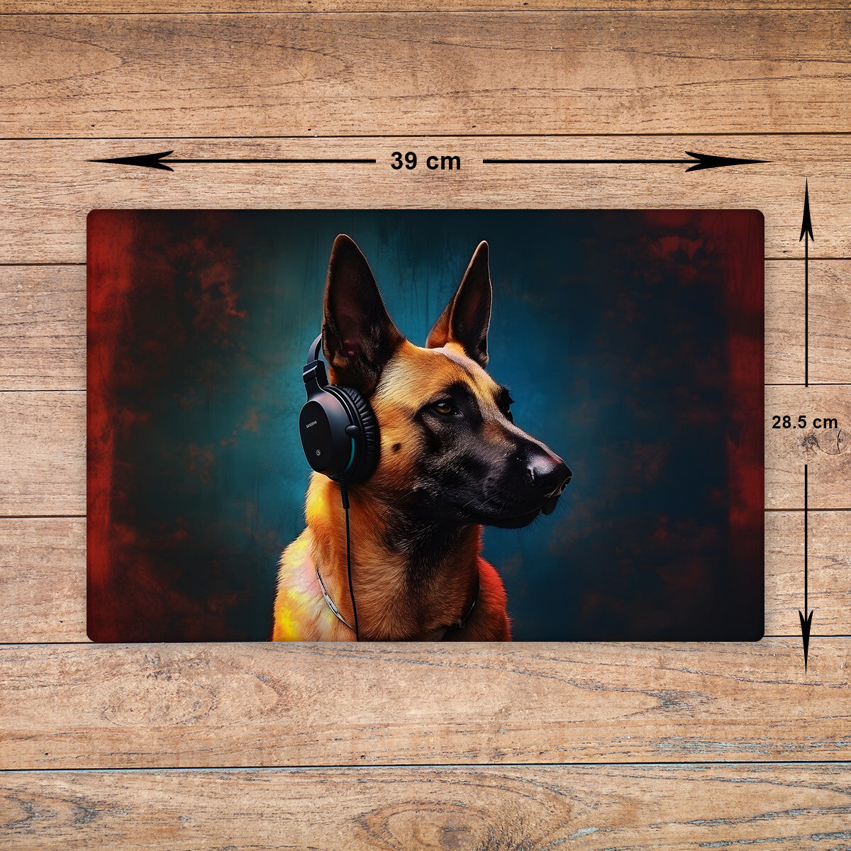 Belgian Malinois Chopping Board Glass Cutting Board Kitchen Worktop Saver A3