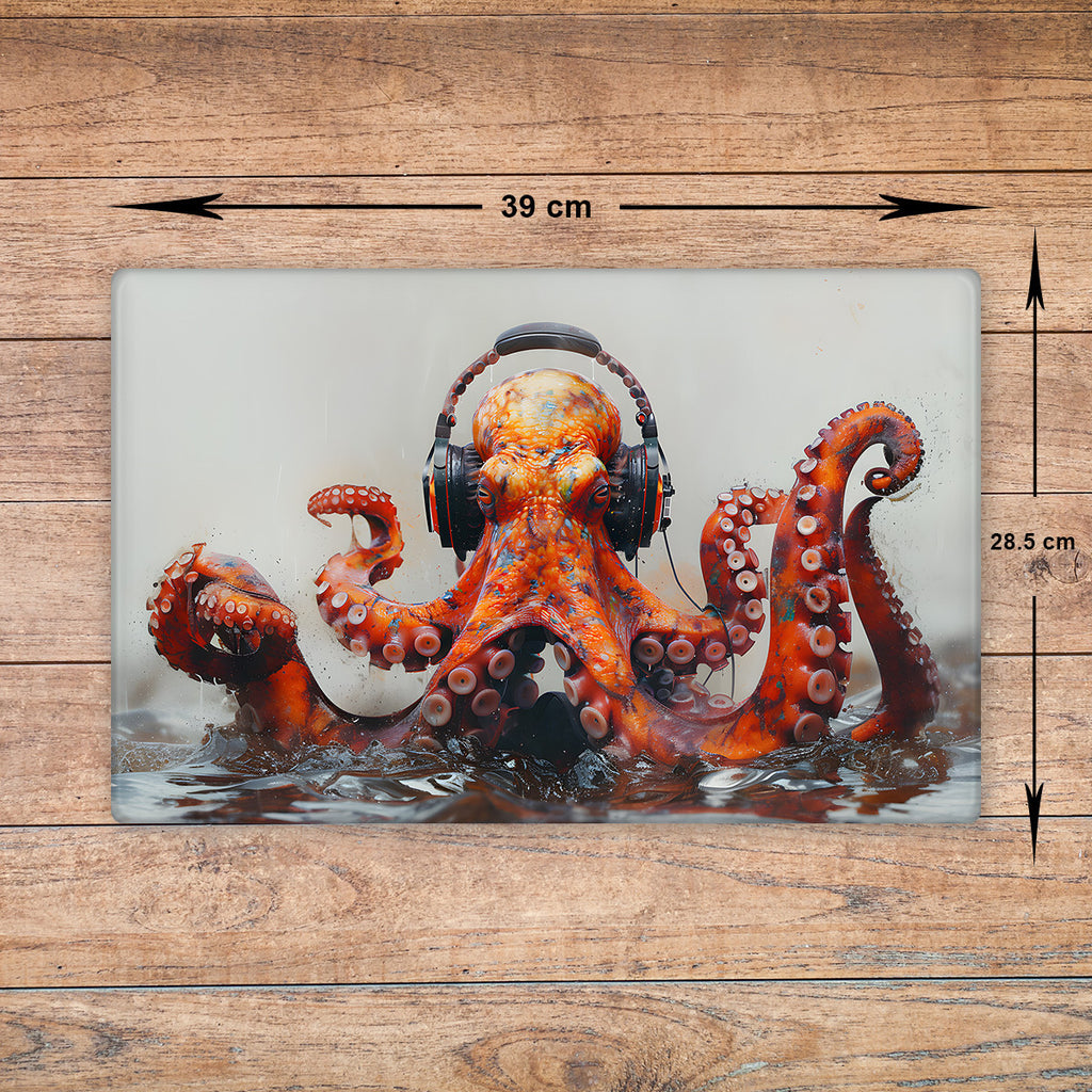 Octopus Chopping Board Glass Animal Cutting Board Kitchen Worktop Saver