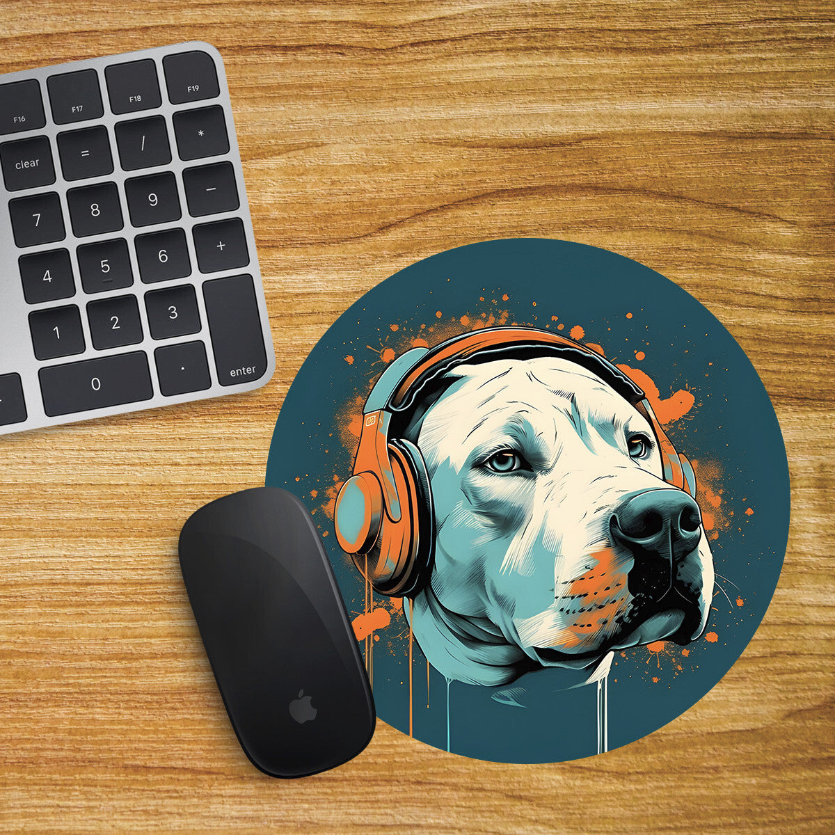 Bully Kutta Round Mouse Mat Pad Funny Computer PC Laptop Gift Gaming