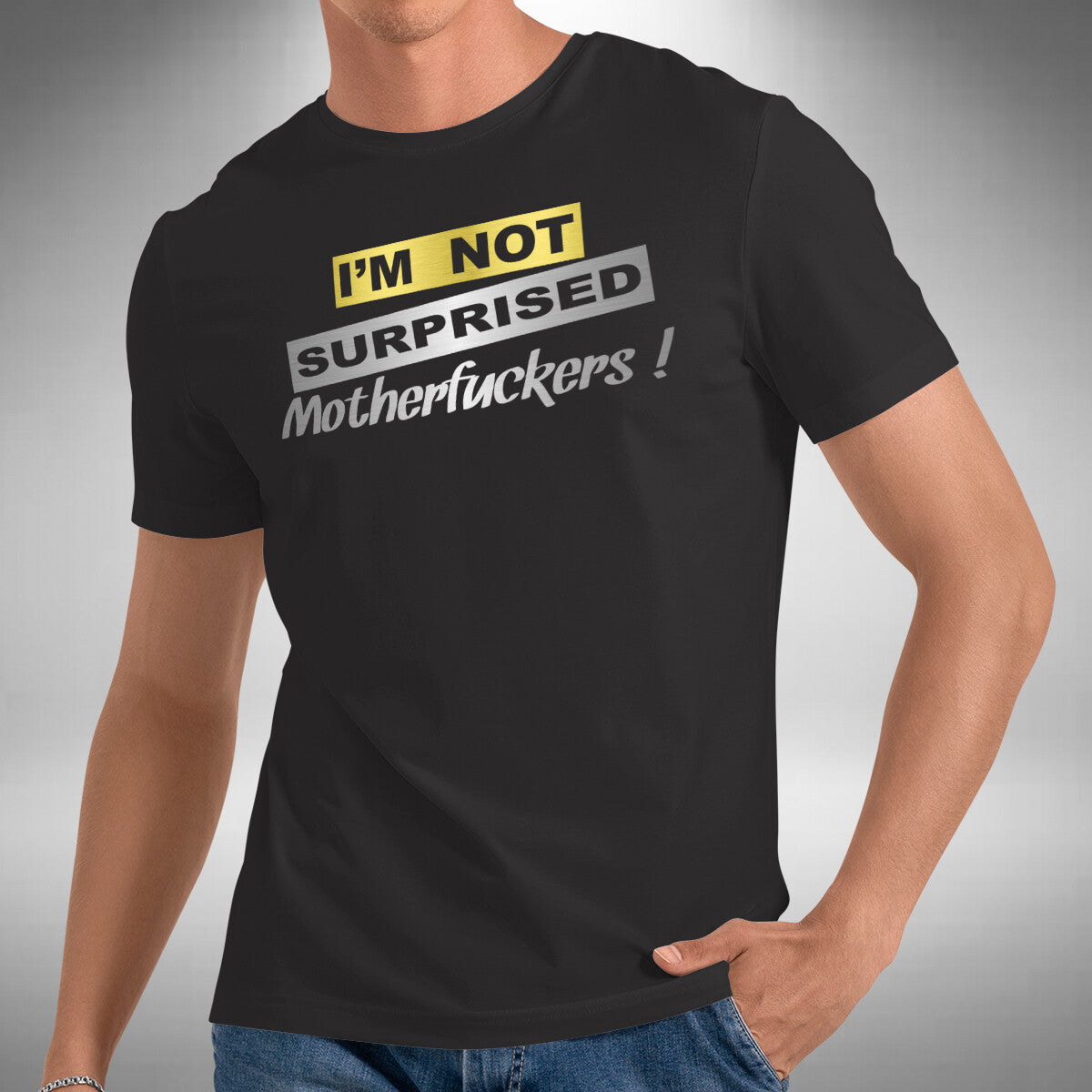 I'm Not Surprised T-Shirt UFC MMA Boxing Nate Diaz Inspired Small to 5XL