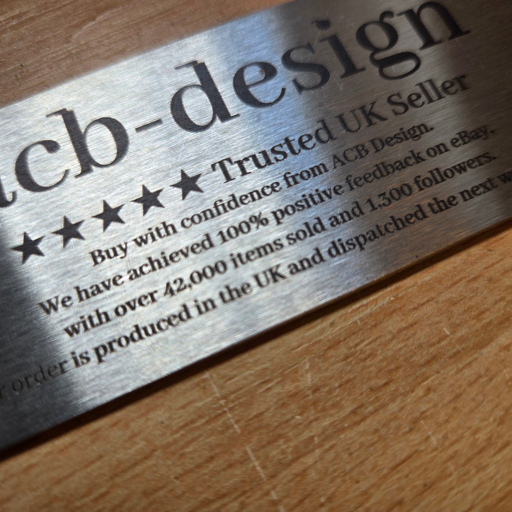 Personalised Bar Blade Bottle Opener – Custom Name or Text