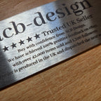 Personalised Bar Blade Bottle Opener – Custom Name or Text