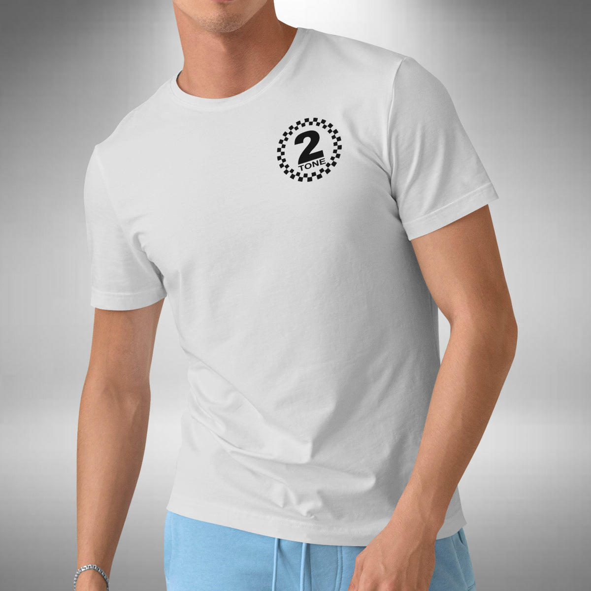 2 Tone Chest Logo T-Shirt