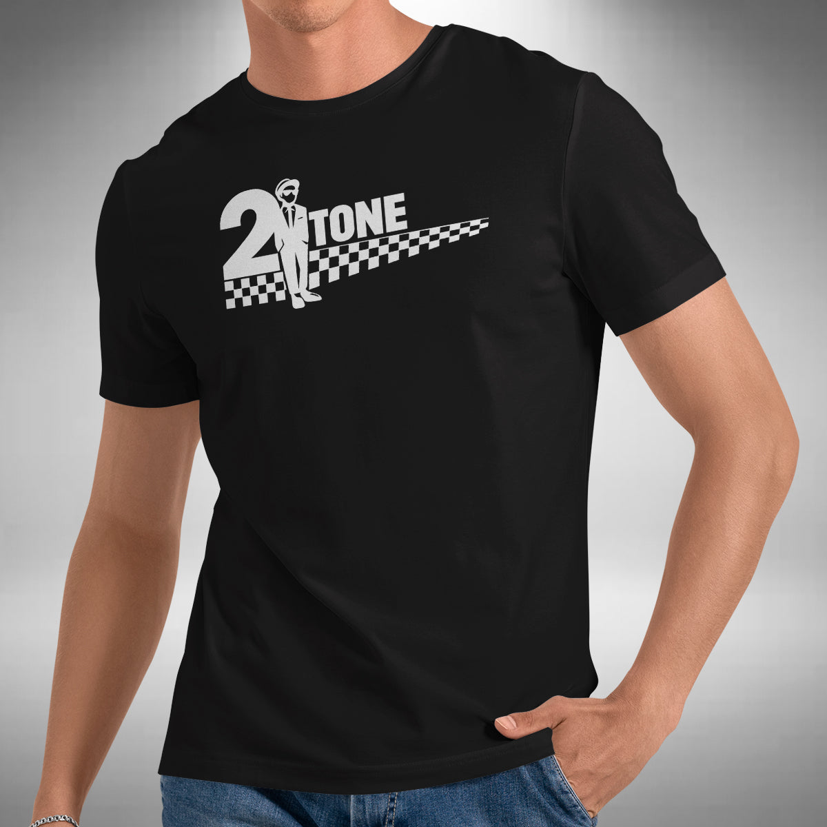 2 Tone Ska T-Shirt – Retro Mod & Punk