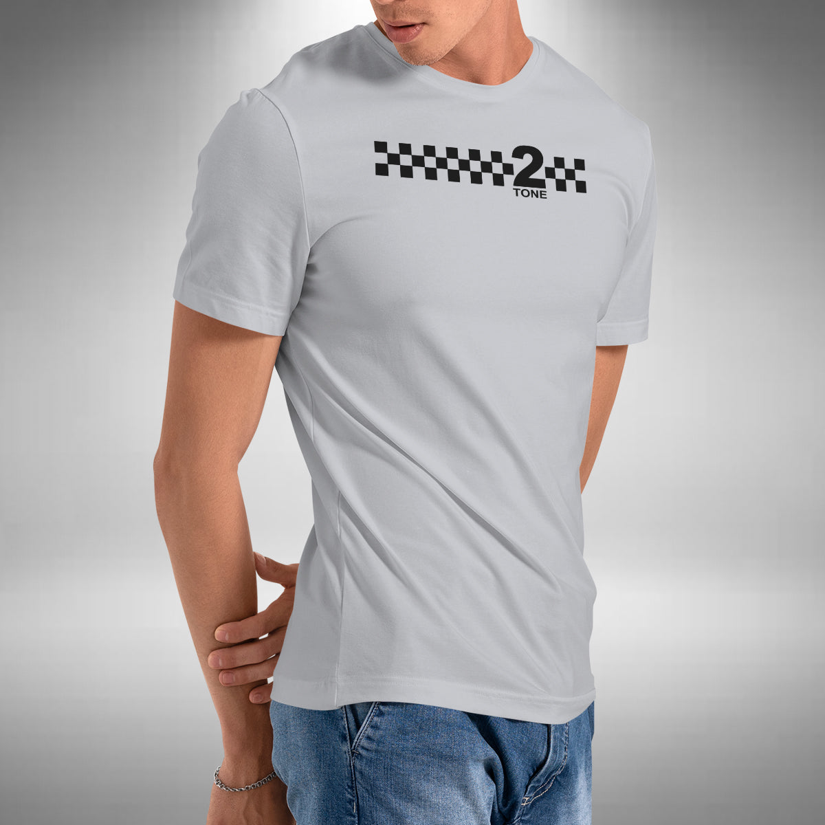 2 Tone T-Shirt - Two Tone Ska Punk Rock Rocksteady The Specials