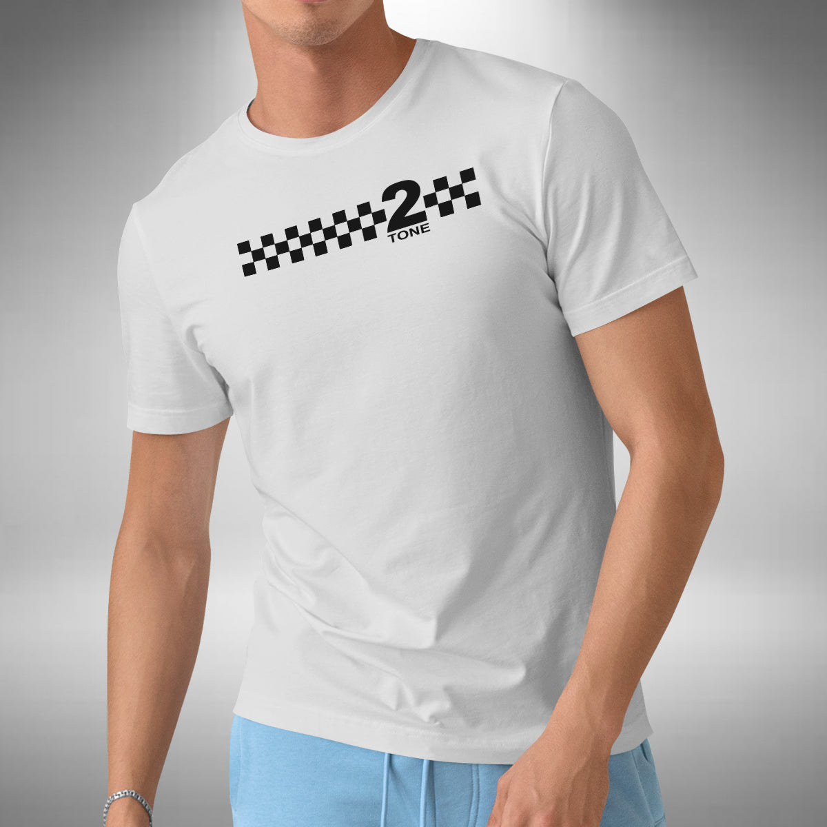 2 Tone T-Shirt - Two Tone Ska Punk Rock Rocksteady The Specials