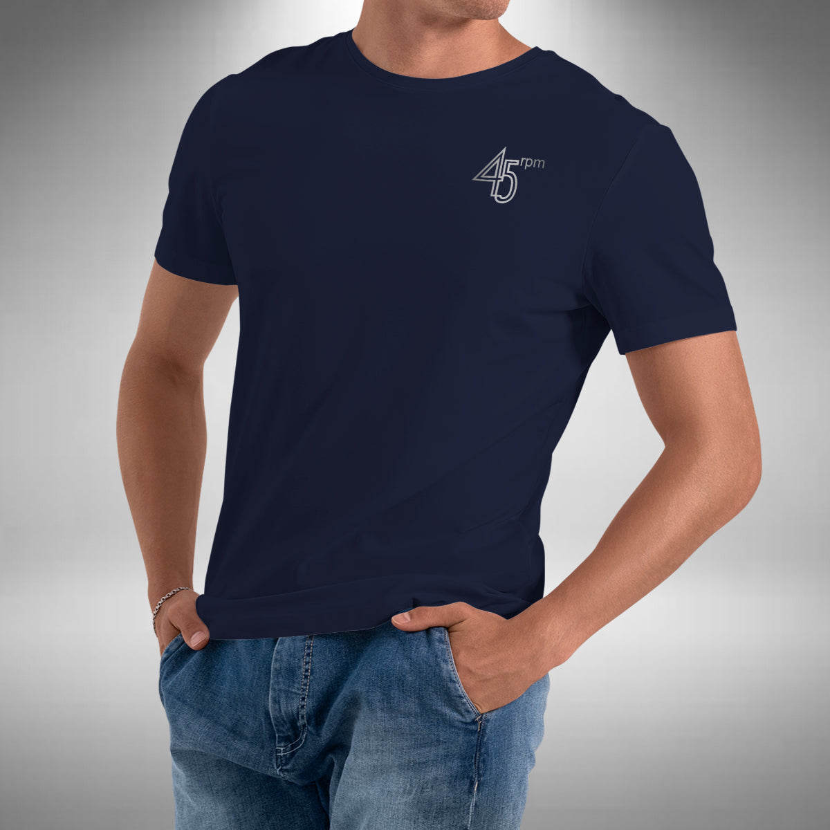 45 rpm Vinyl Record Logo T-Shirt - Ska 2 Tone Northern Soul