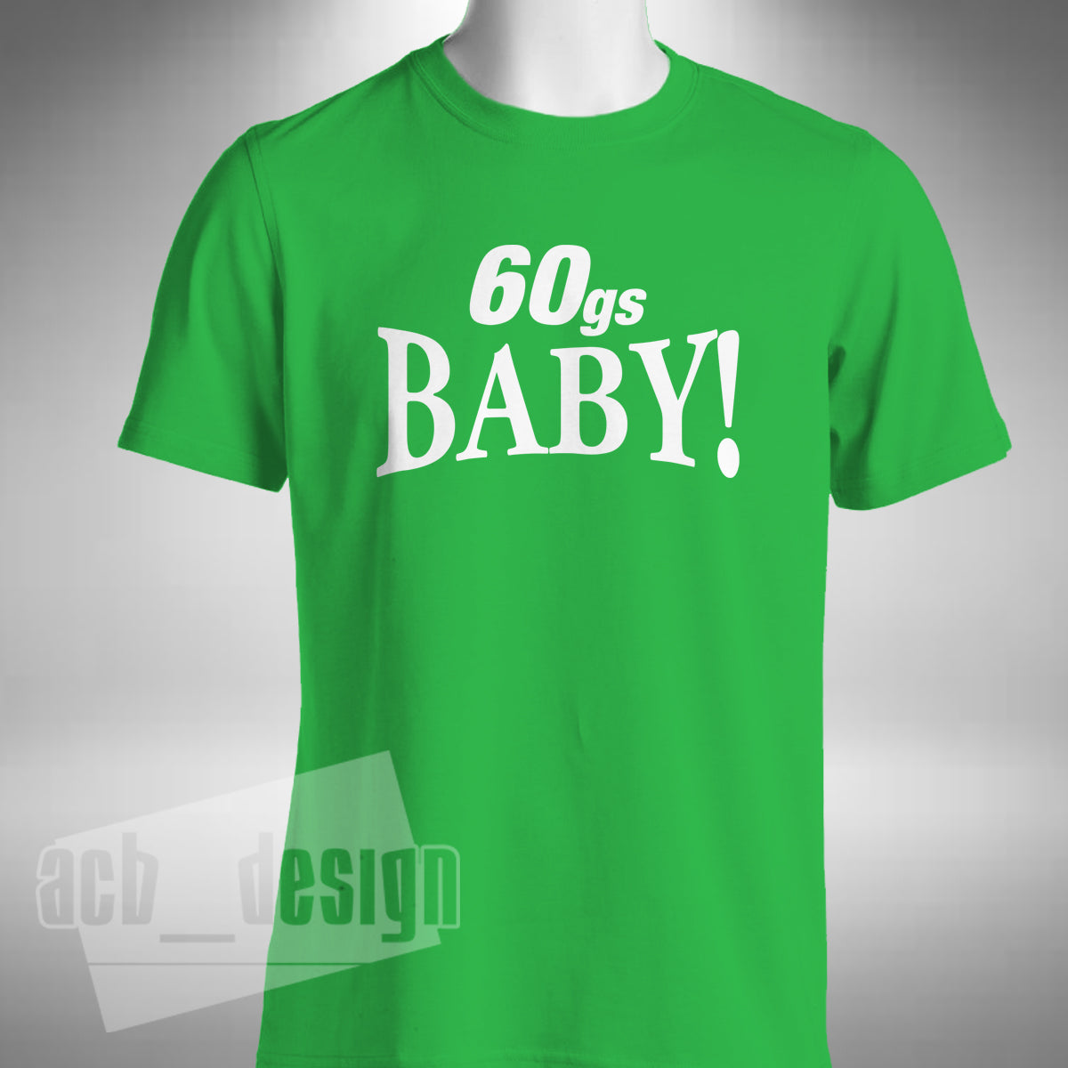 60gs Baby Men's T-Shirt - Conor McGregor Inspired UFC World Champion Small to 5XL