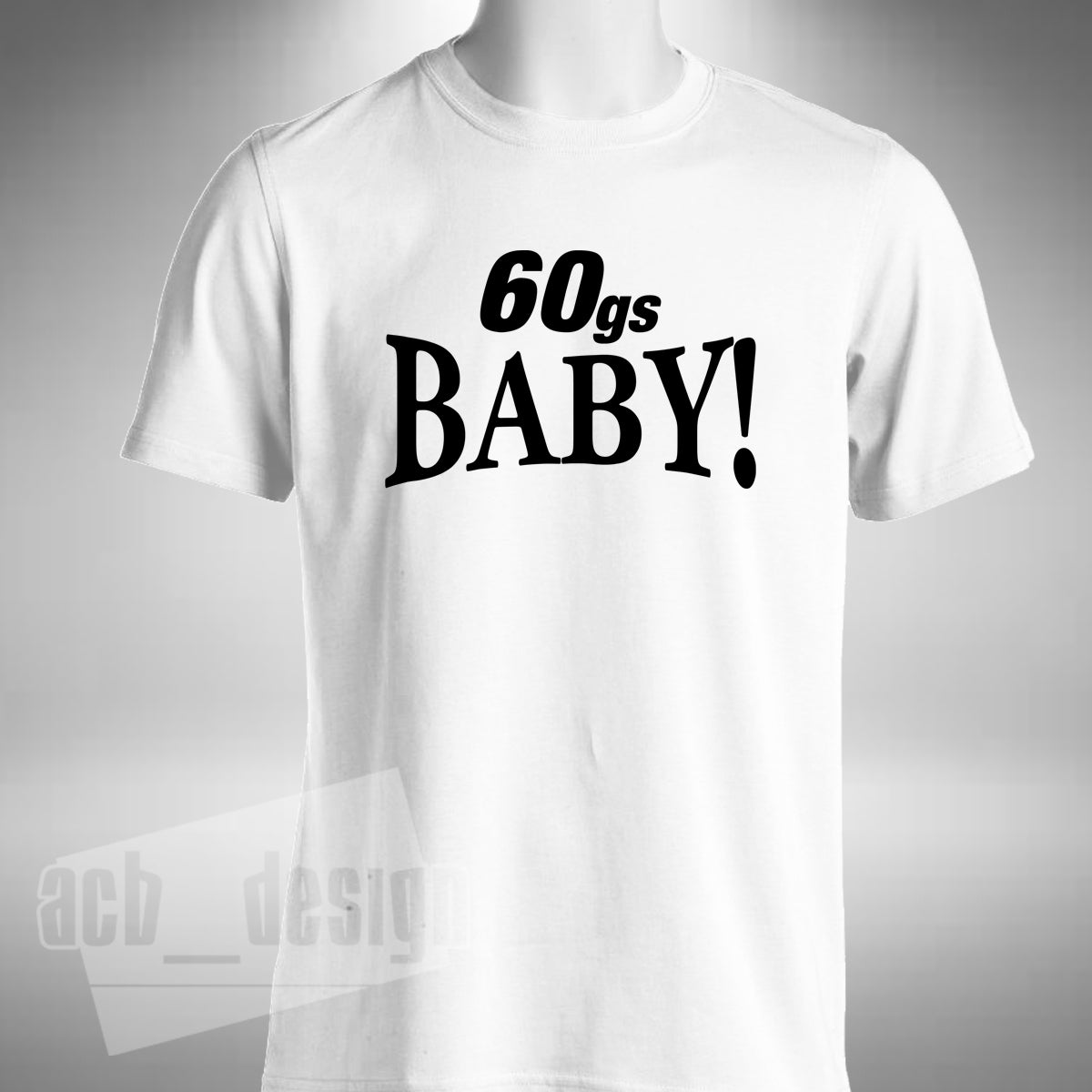 60gs Baby Men's T-Shirt - Conor McGregor Inspired UFC World Champion Small to 5XL