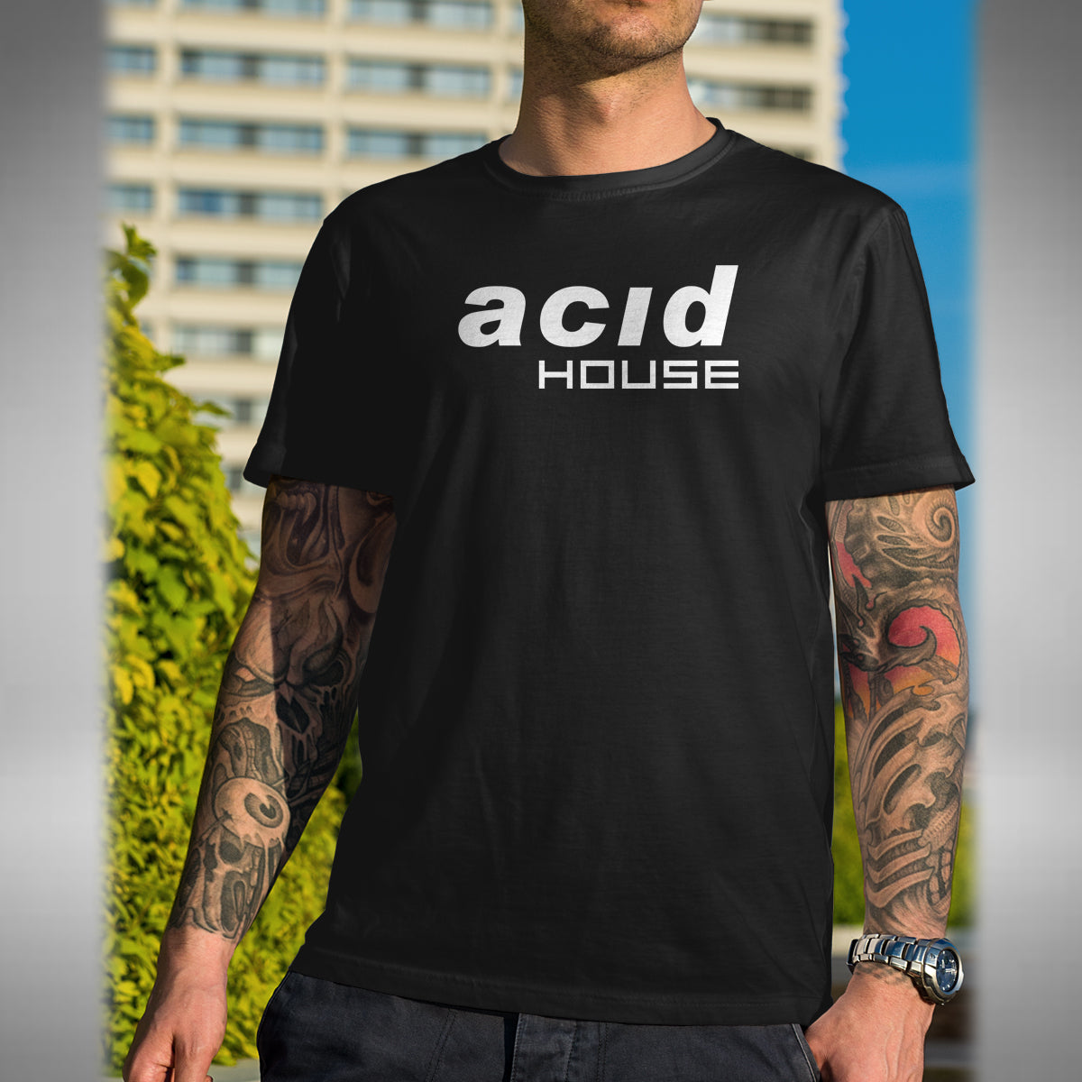 Acid House T-Shirt - Old Skool Retro Rave Dance Music Lover