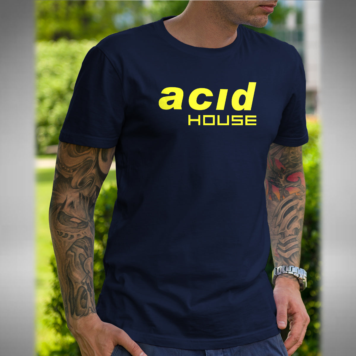 Acid House T-Shirt - Old Skool Retro Rave Dance Music Lover