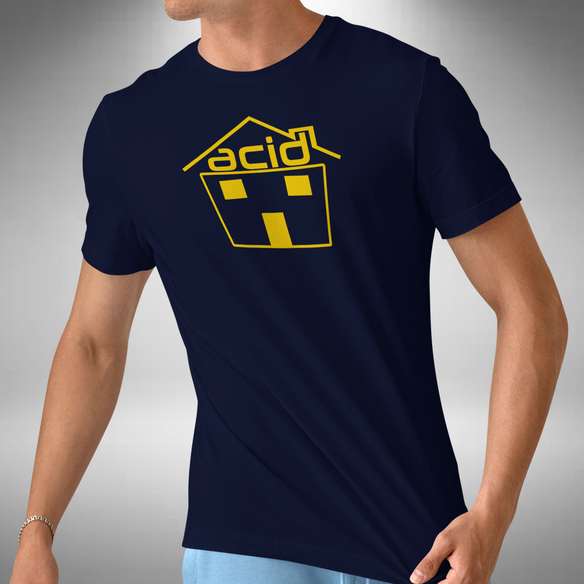 Acid House T-Shirt - Music Lover Rave Festival Old Skool Retro Dance