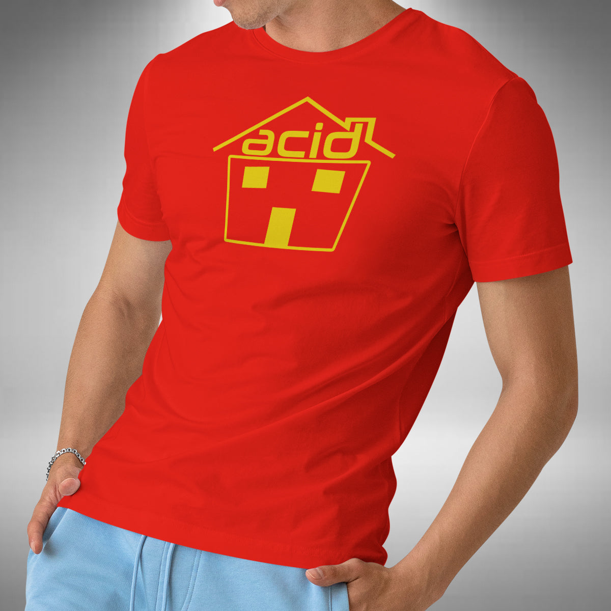 Acid House T-Shirt - Music Lover Rave Festival Old Skool Retro Dance