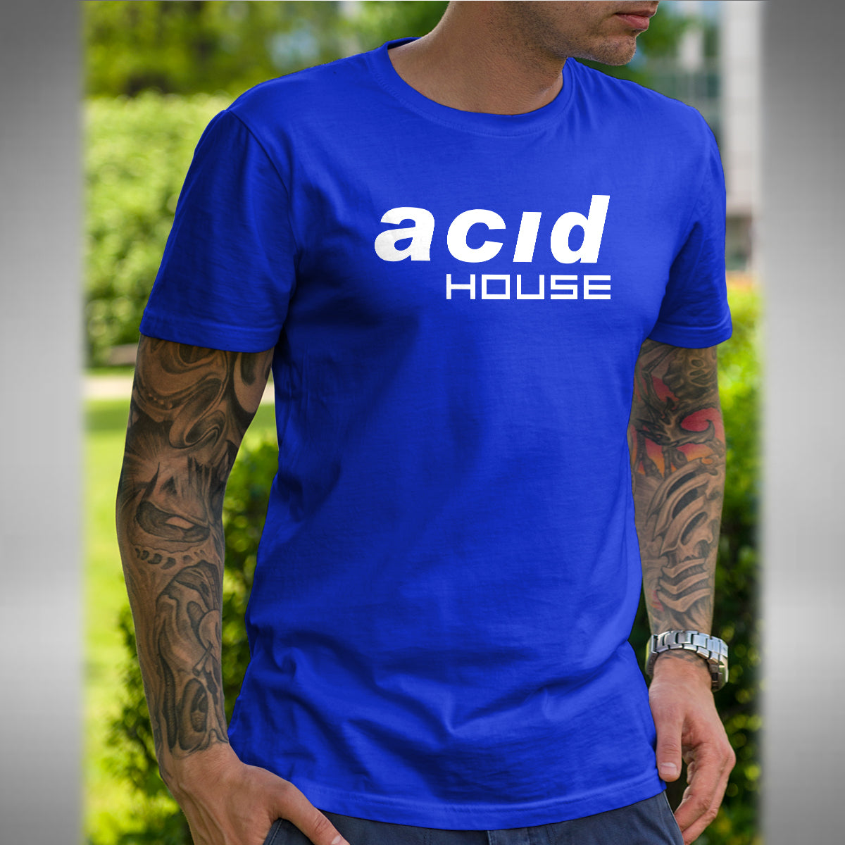 Acid House T-Shirt - Old Skool Retro Rave Dance Music Lover