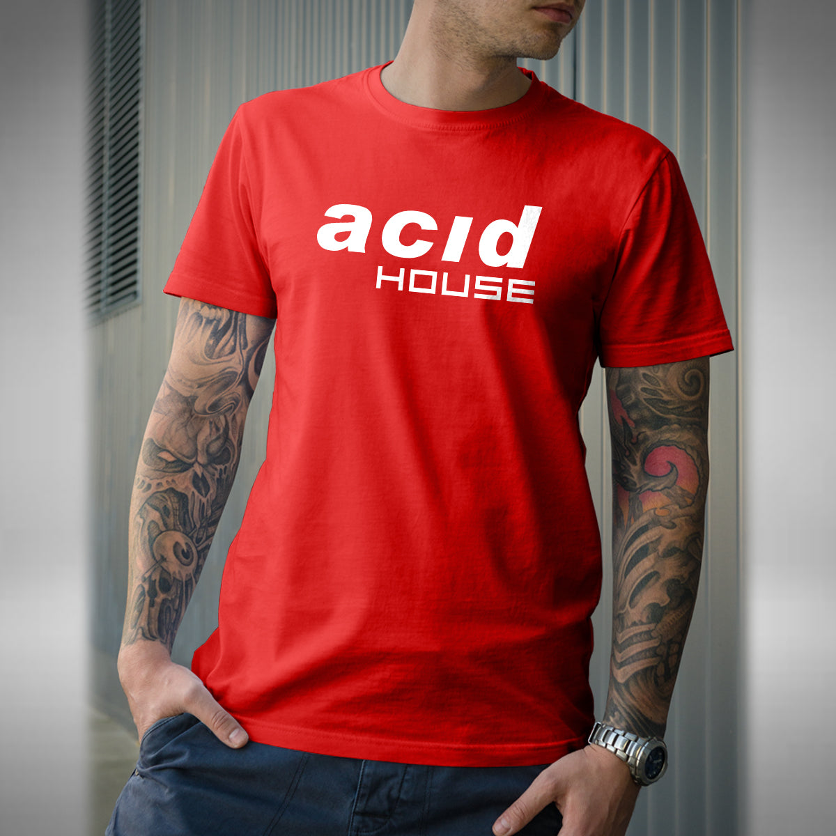 Acid House T-Shirt - Old Skool Retro Rave Dance Music Lover