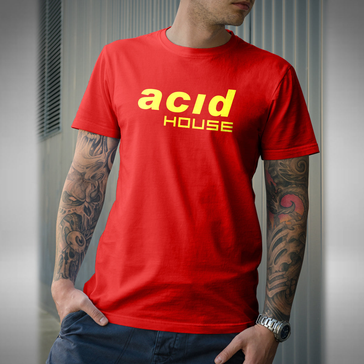 Acid House T-Shirt - Old Skool Retro Rave Dance Music Lover